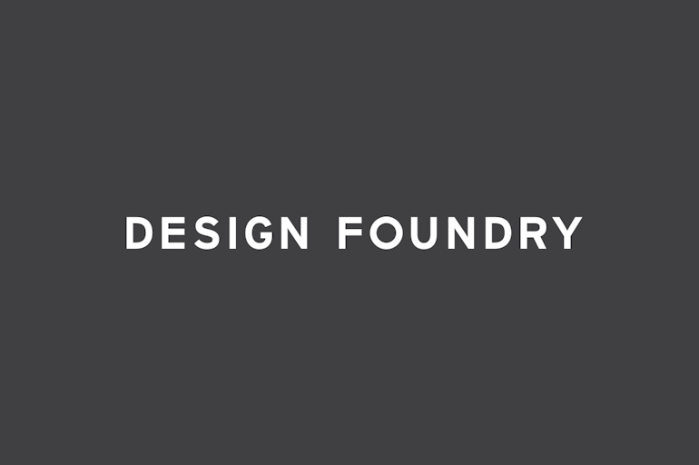 Design Foundry Logo Full Reversed Out